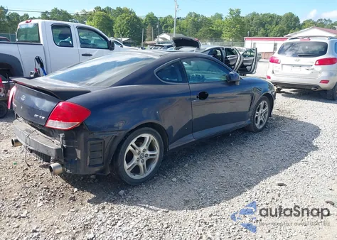 2005 Hyundai Tiburon Gt/Se from USA, damaged, VIN KMHHN65F95U183530